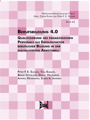 cover image of Berufsbildung 4.0